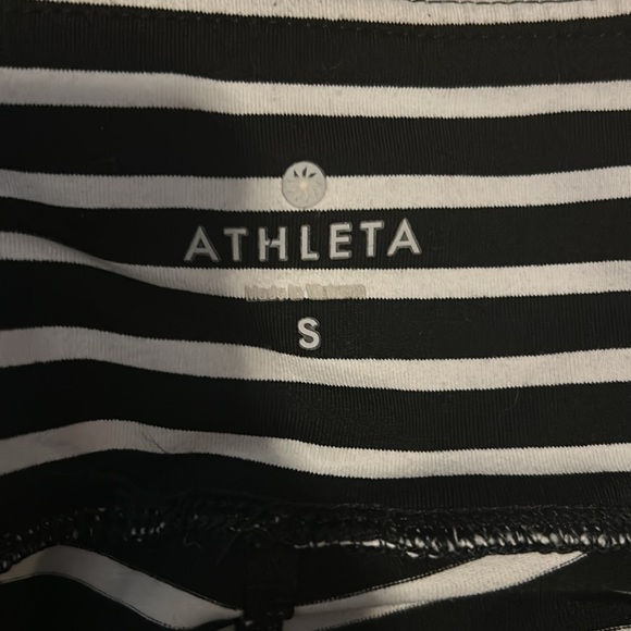 Athleta Striped Leggings -Sz. Small - Picture 6 of 8